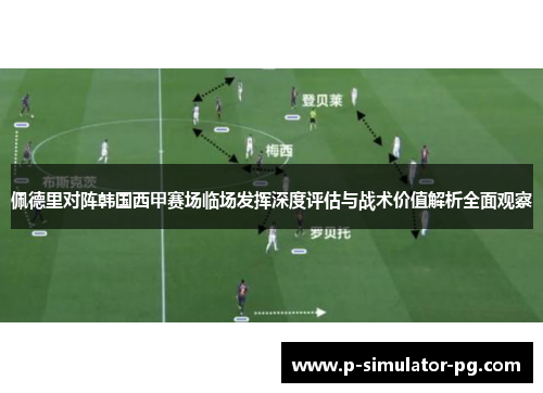 佩德里对阵韩国西甲赛场临场发挥深度评估与战术价值解析全面观察