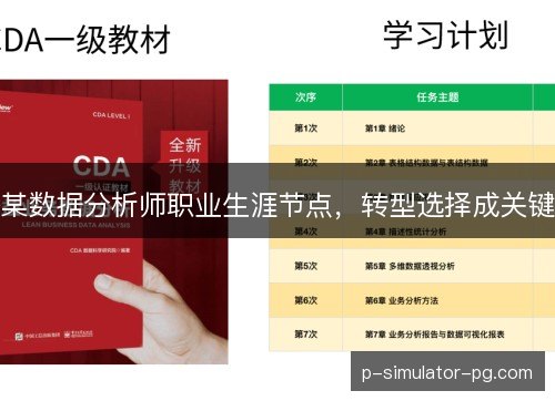 某数据分析师职业生涯节点,转型选择成关键 某数据分析师职业生涯节点,转型选择成关键